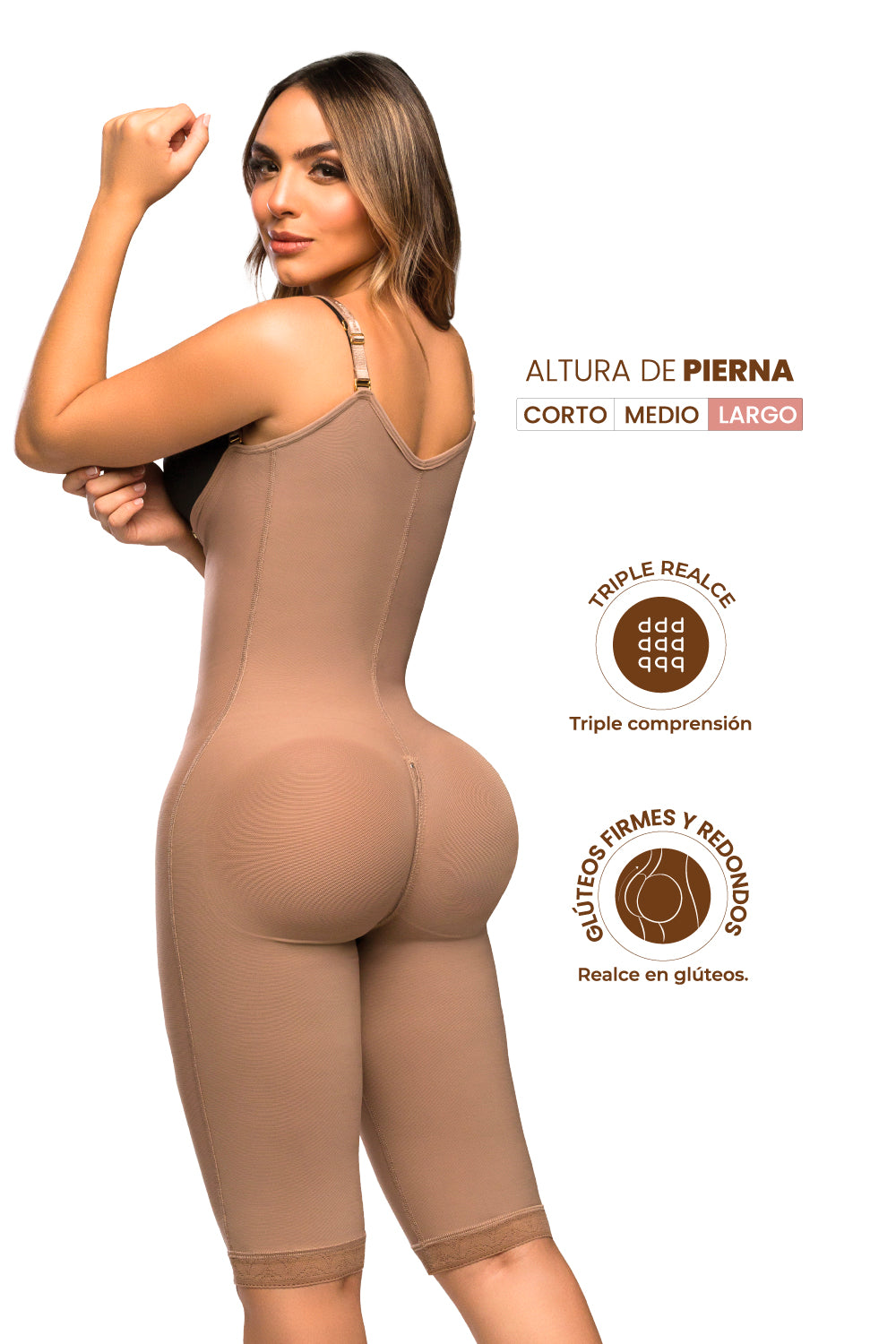 Faja Ultrainvisible SMI7155 DUQUESA – Triple efecto lifting, soporte removible y control total