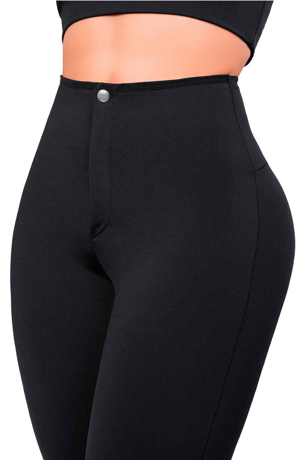 Legging Moldeador Bota Ancha SMI1393 Glam Fit – Faja Interna y Pretina Corazón