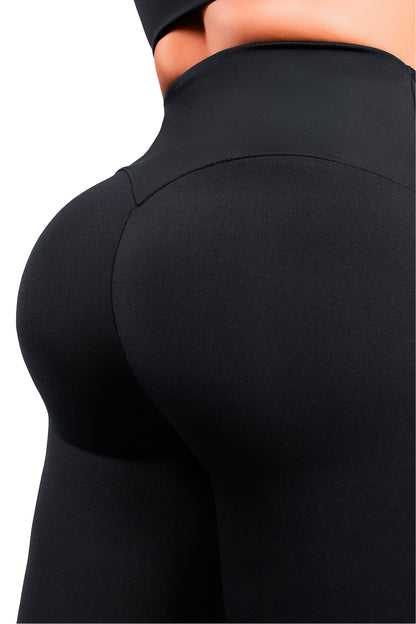 Legging Moldeador Bota Ancha SMI1393 Glam Fit – Faja Interna y Pretina Corazón
