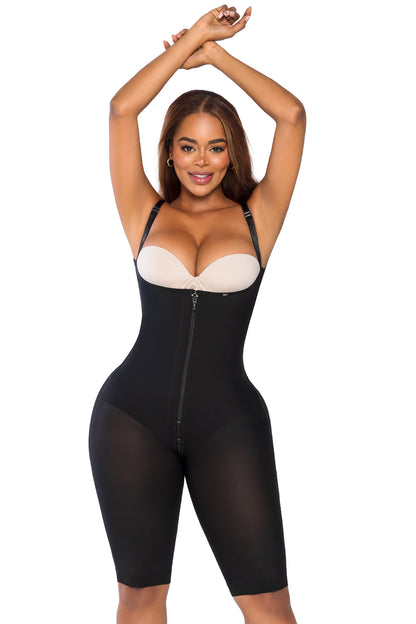 Faja Ultrainvisible SMI7087 LA GLAMUROSA – Largo hasta la rodilla, soporte removible y efecto lifting natural