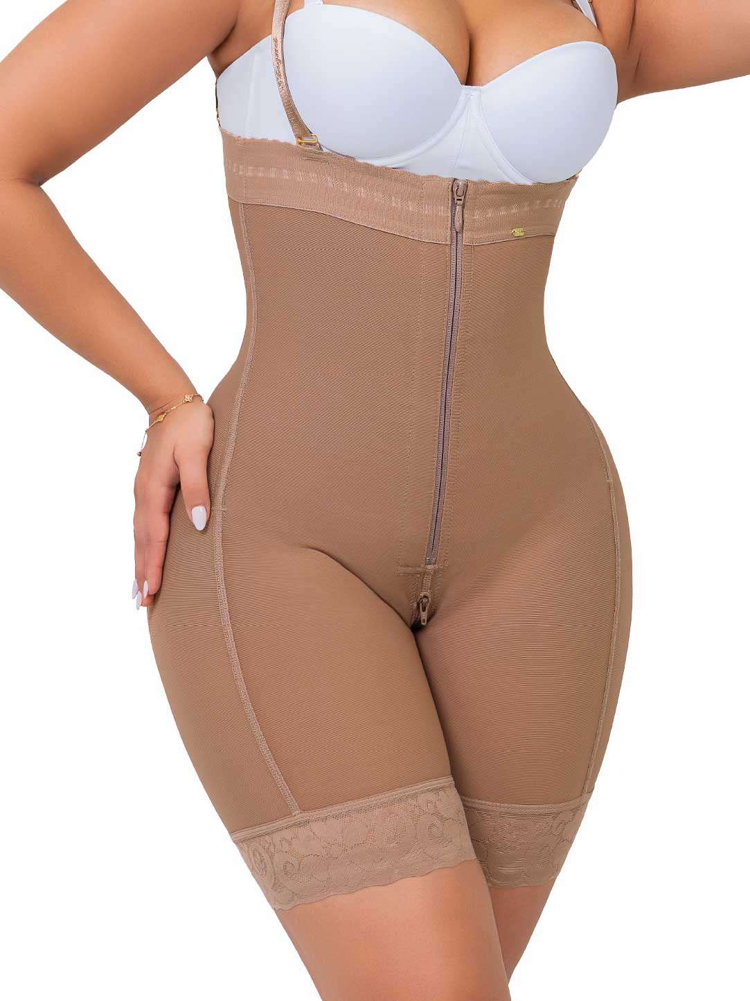 Faja Invisible Coqueta SMI7097 – Media Pierna Strapless