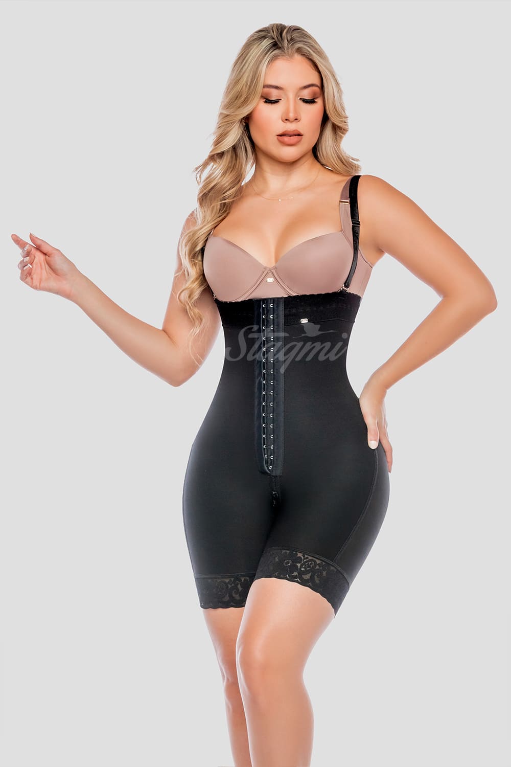 Faja strapless levanta cola invisible sin costura La Espectacular SMI7127