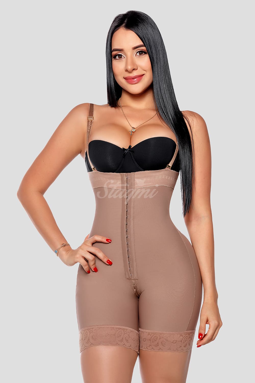 Faja strapless levanta cola invisible sin costura La Espectacular SMI7127