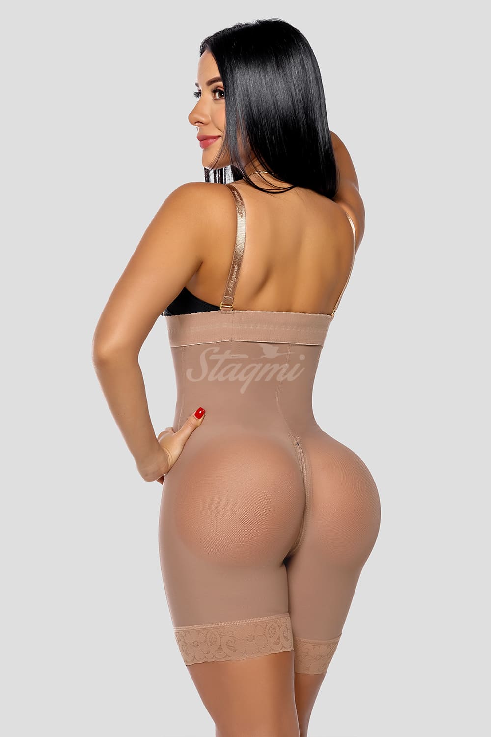 Faja strapless levanta cola invisible sin costura La Espectacular SMI7127