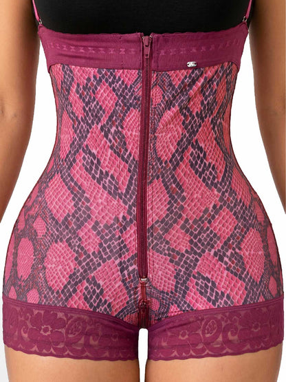 Faja Snake Fucsia Strapless SMI7151