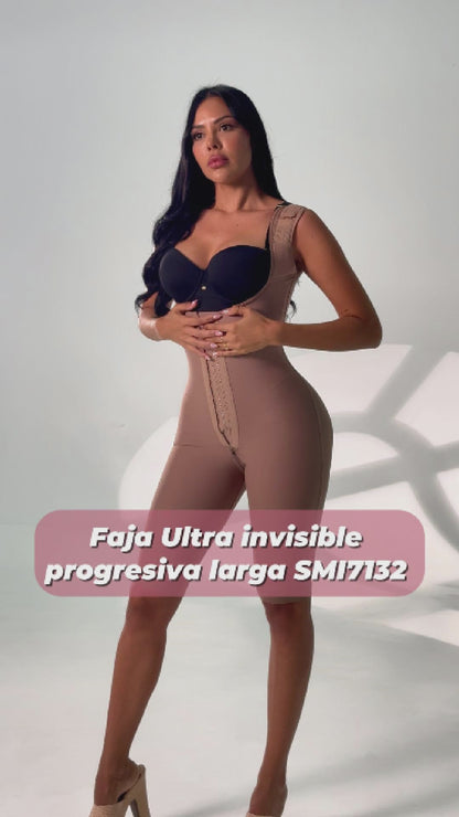 Faja Ultrainvisible SMI7132 AFRODITA – Larga - triple efecto lifting y compresión progresiva