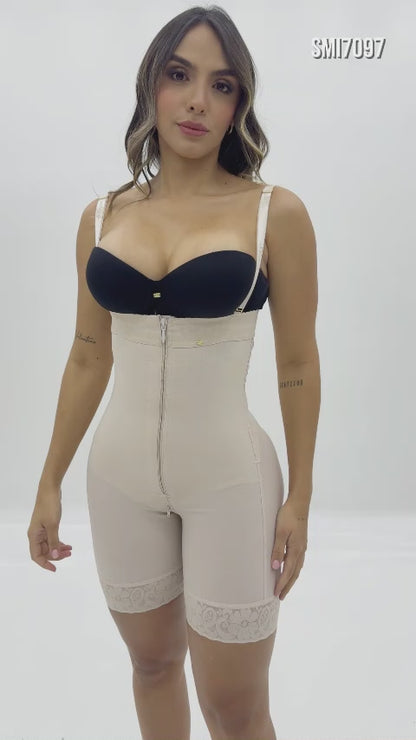 Faja Invisible Coqueta SMI7097 – Media Pierna Strapless